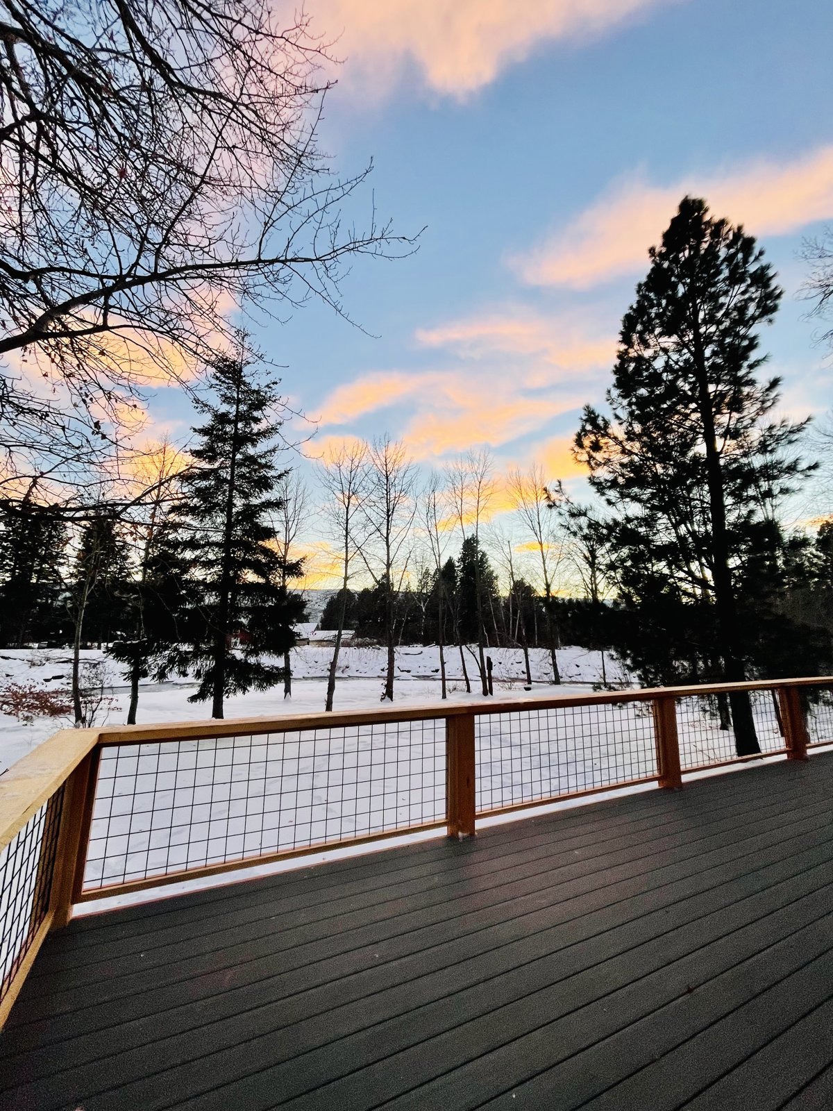 Composite Deck, Winter
